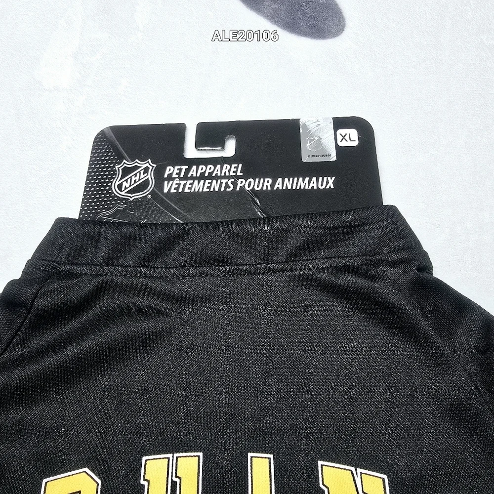 NHL Pet Apparel Boston Bruins Jersey - Size XL Black And Yellow New